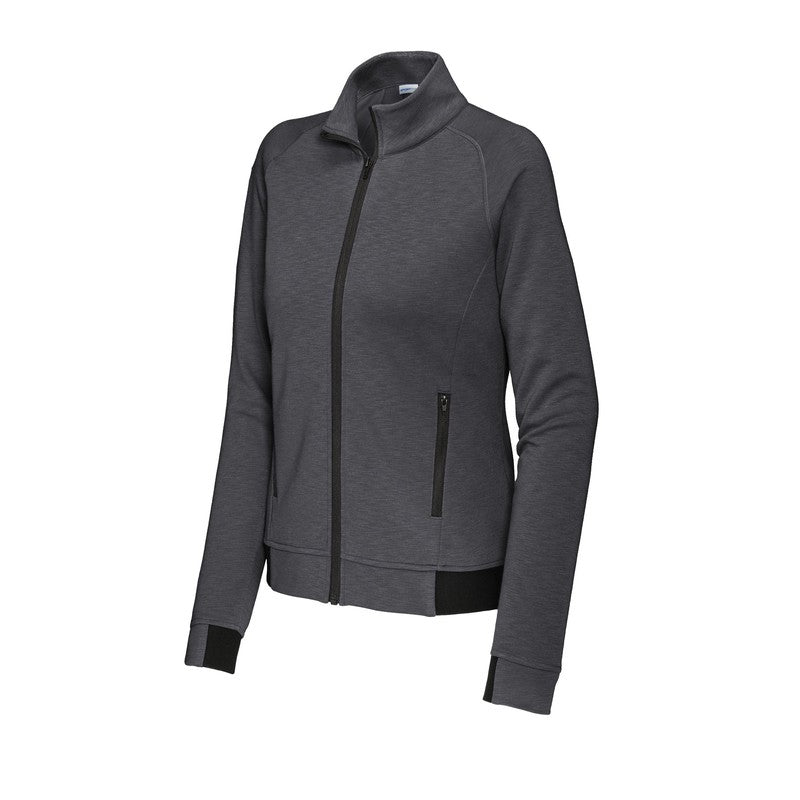 LINCOLN TECH Sport-Tek® Ladies Strive Full-Zip - Graphite