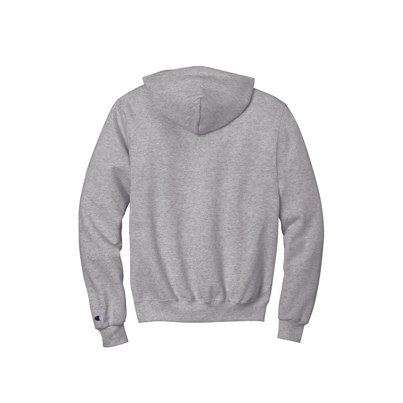LINCOLN TECH MEN'S Champion® Eco Fleece Pullover Hoodie - Light Steel