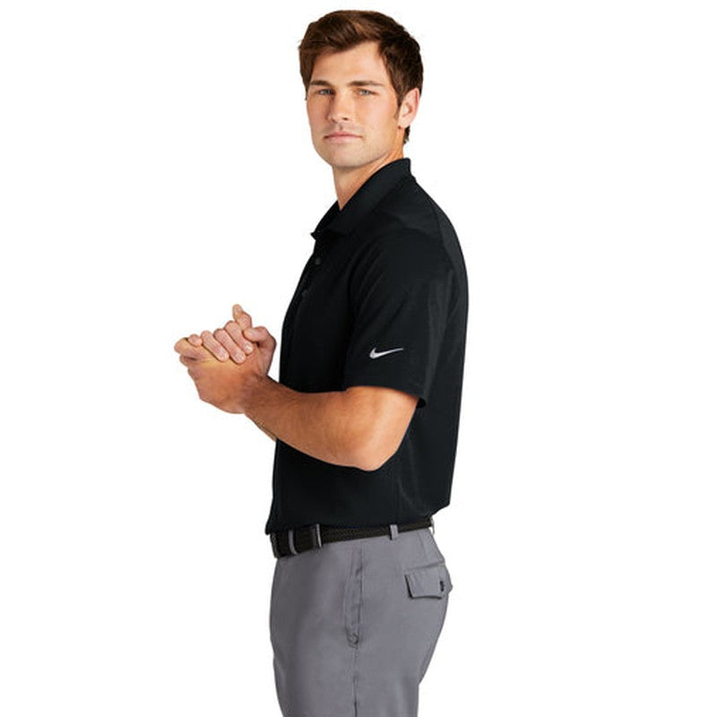 LINCOLN TECH - Nike Dri-FIT Micro Pique 2.0 Polo - Black