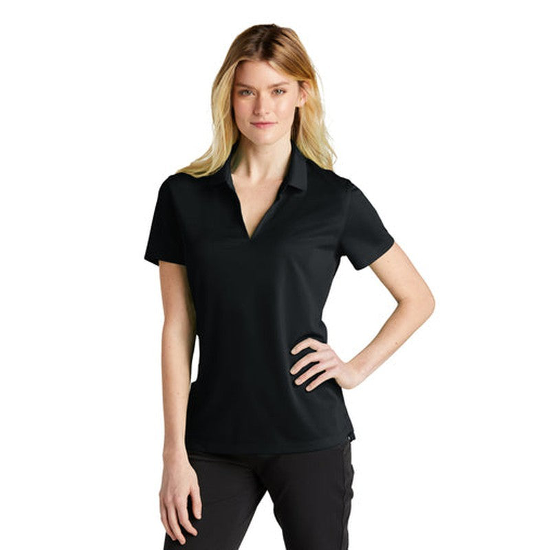 LINCOLN TECH - Nike Ladies Dri-FIT Micro Pique 2.0 Polo - Black