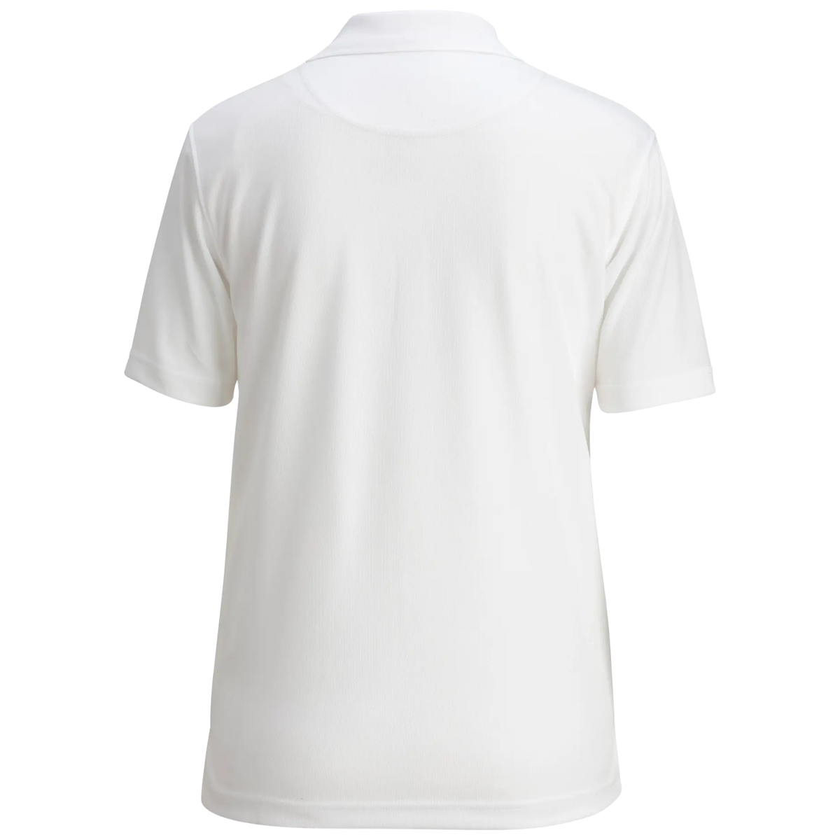 LINCOLN TECH Hi Performance Mesh Ladies Polo - White
