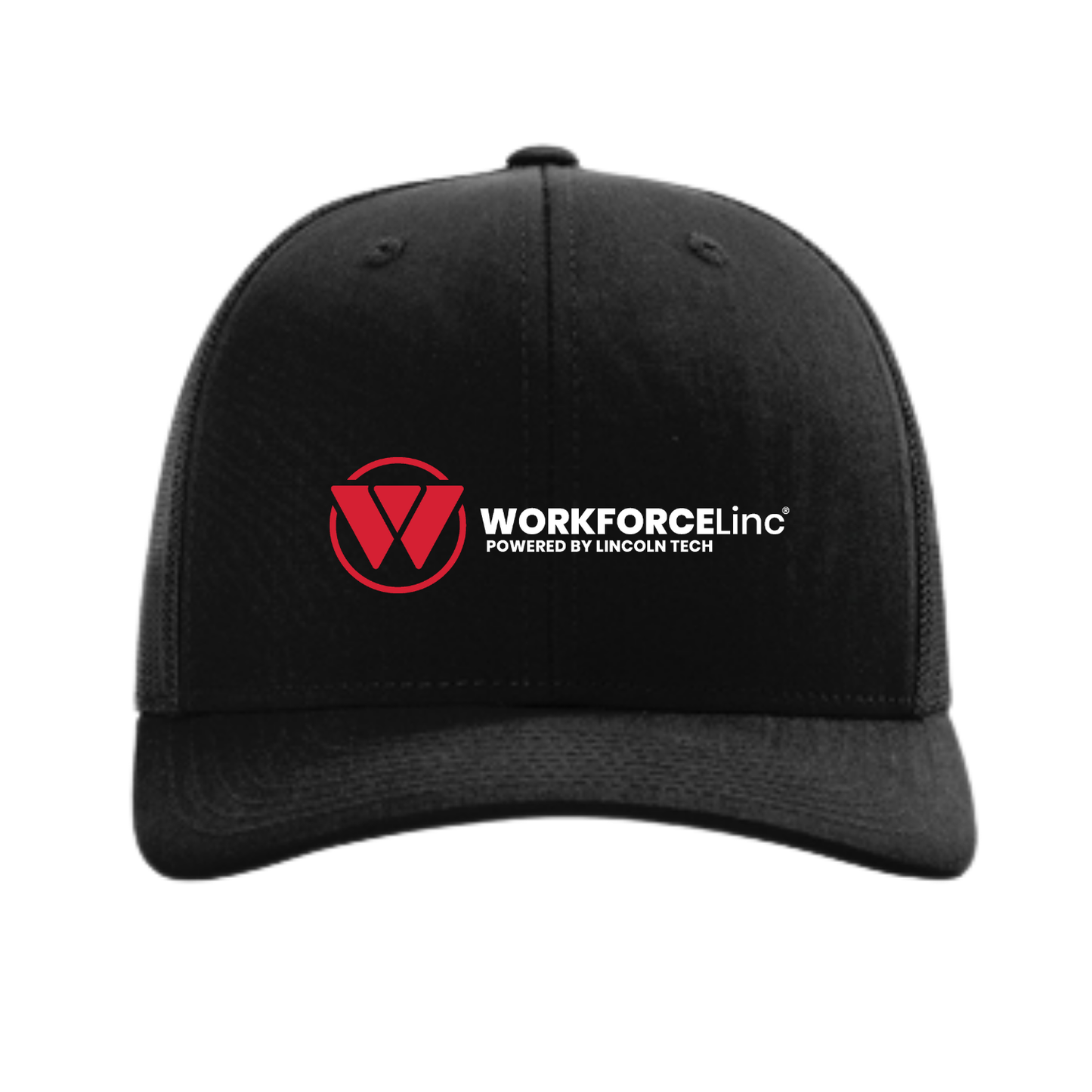 WORKFORCE RICHARDSON TRUCKER CAP - BLACK SOLID