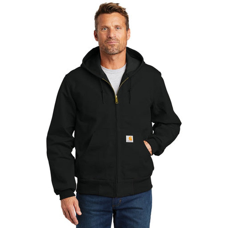 LINCOLN TECH - Carhartt ® Thermal-Lined Duck Active Jac - Black