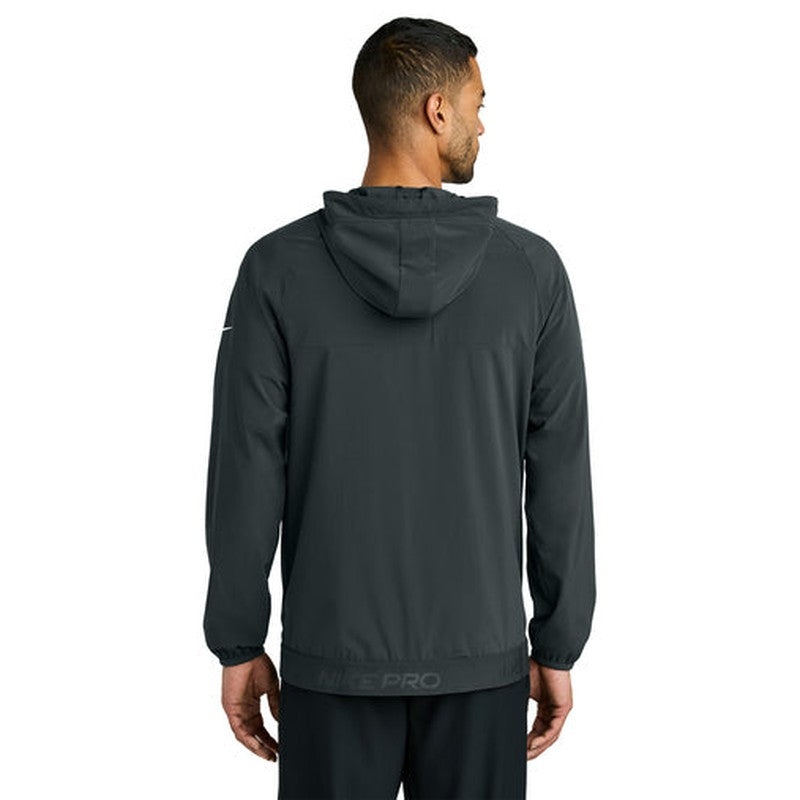 LINCOLN TECH - Nike Pro Hooded Jacket - Anthracite