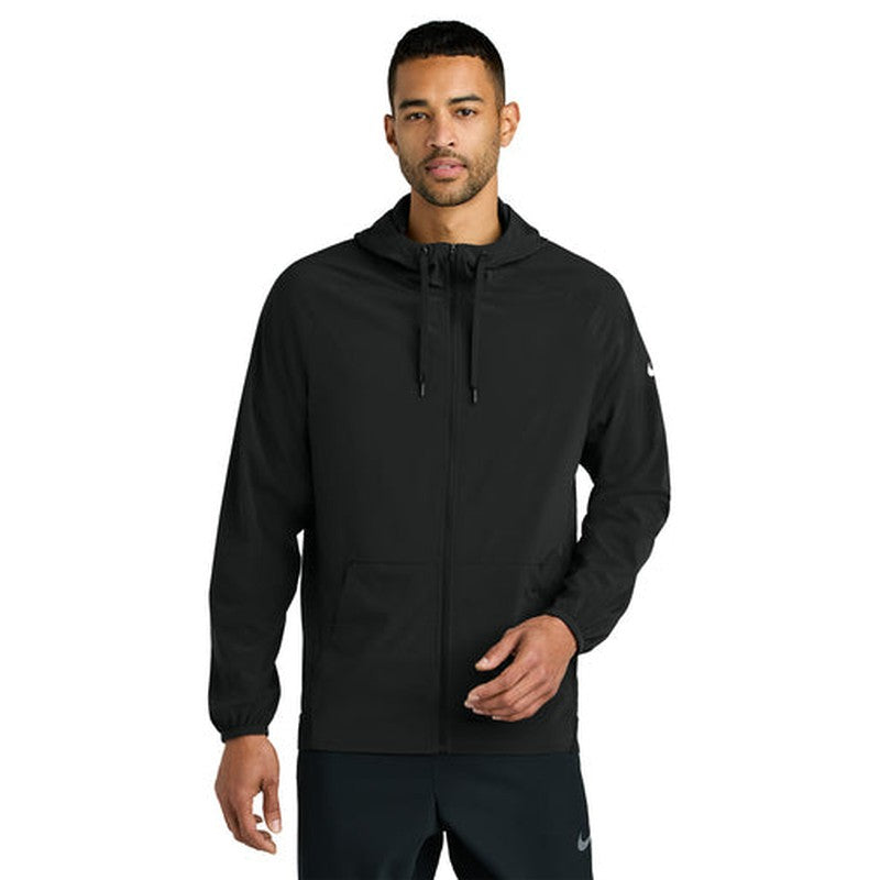 LINCOLN TECH - Nike Pro Hooded Jacket - Black