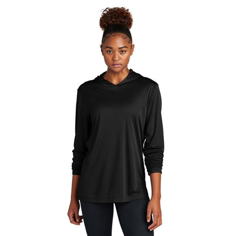 LINCOLN TECH - Sport-Tek® Posi-UV® Pro Long Sleeve Hoodie - Black