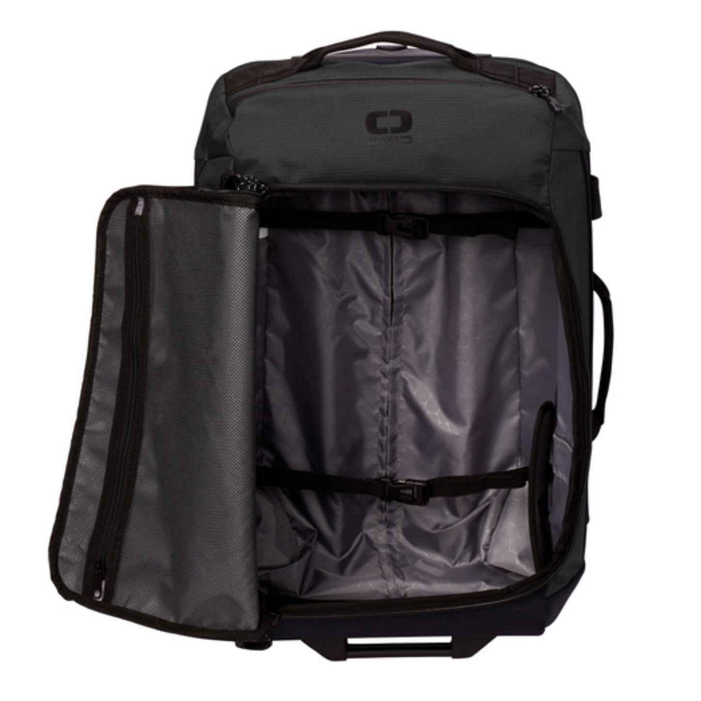 WORKFORCE OGIO ® Passage Wheeled Carry-On Duffel - BLACK