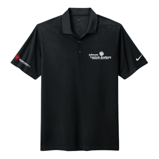 JOHNSON CONTROLS WORKFORCE Nike Dri-FIT Micro Pique 2.0 Polo - BLACK