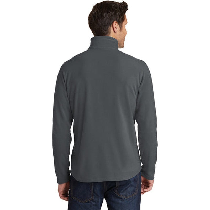 LINCOLN TECH - Eddie Bauer®1/2-Zip Microfleece Jacket - Grey Steel