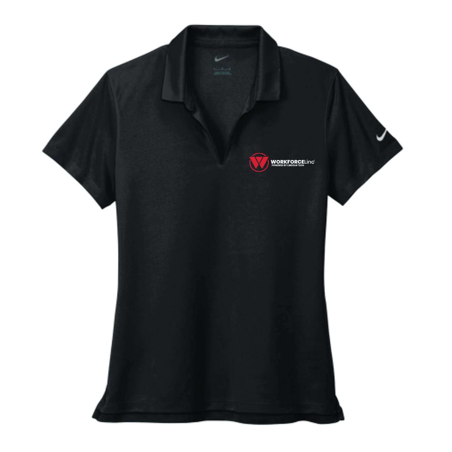 WORKFORCE Nike Ladies Dri-FIT Micro Pique 2.0 Polo - BLACK