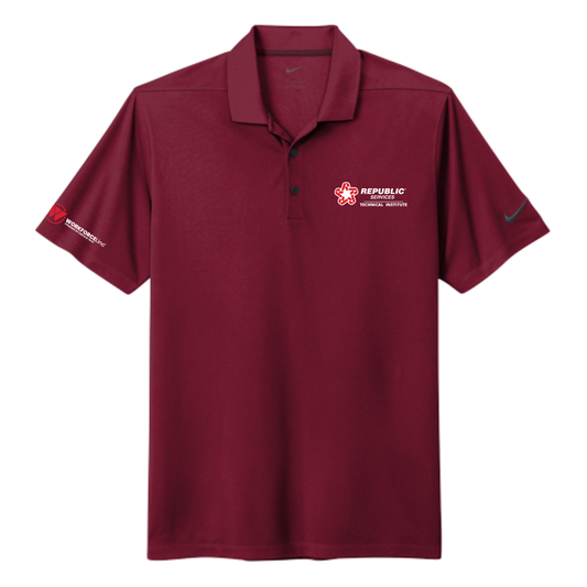 REPUBLIC SERVICES WORKFORCE Nike Dri-FIT Micro Pique 2.0 Polo - Team Red