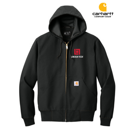 LINCOLN TECH - Carhartt ® Tall Thermal-Lined Duck Active Jac - Black