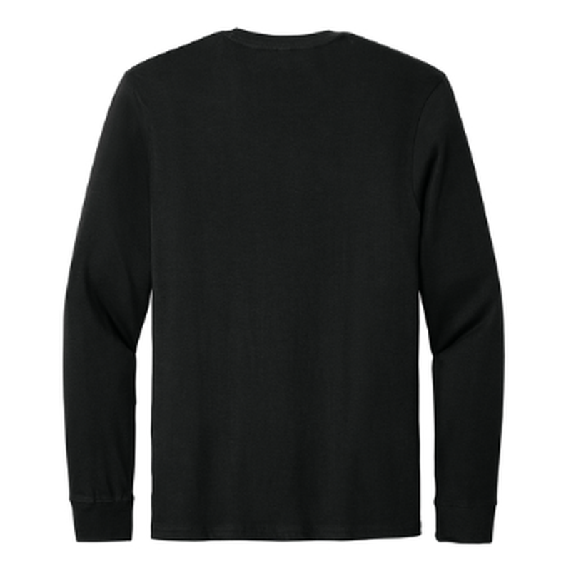 FIT Allmade® Unisex Long Sleeve Organic Cotton Tee - Deep Black