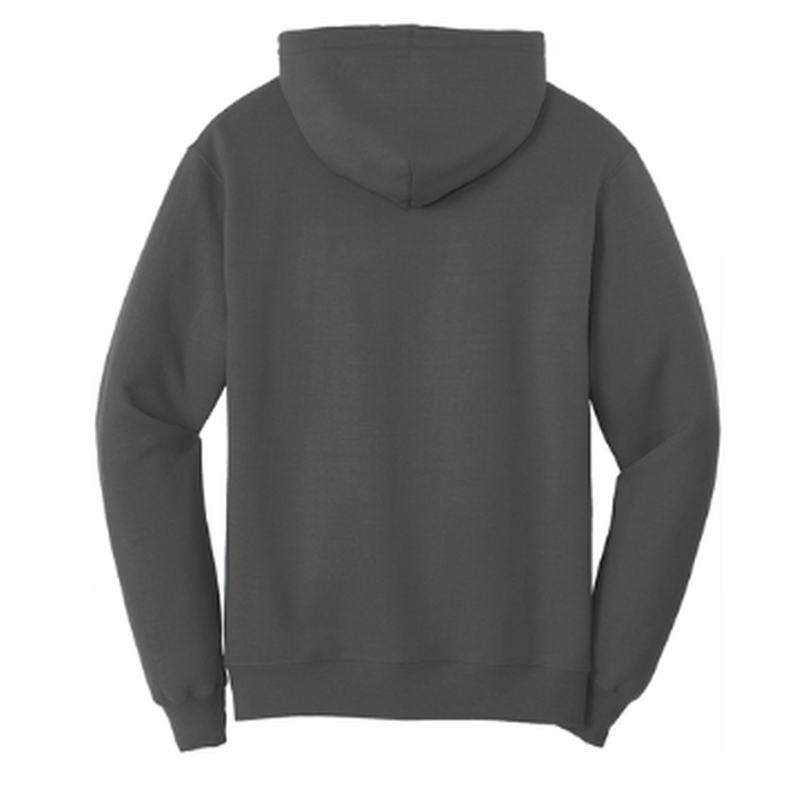 FIT Port & Co™ Core Fleece Pullover Hooded Sweatshirt - Charcoal