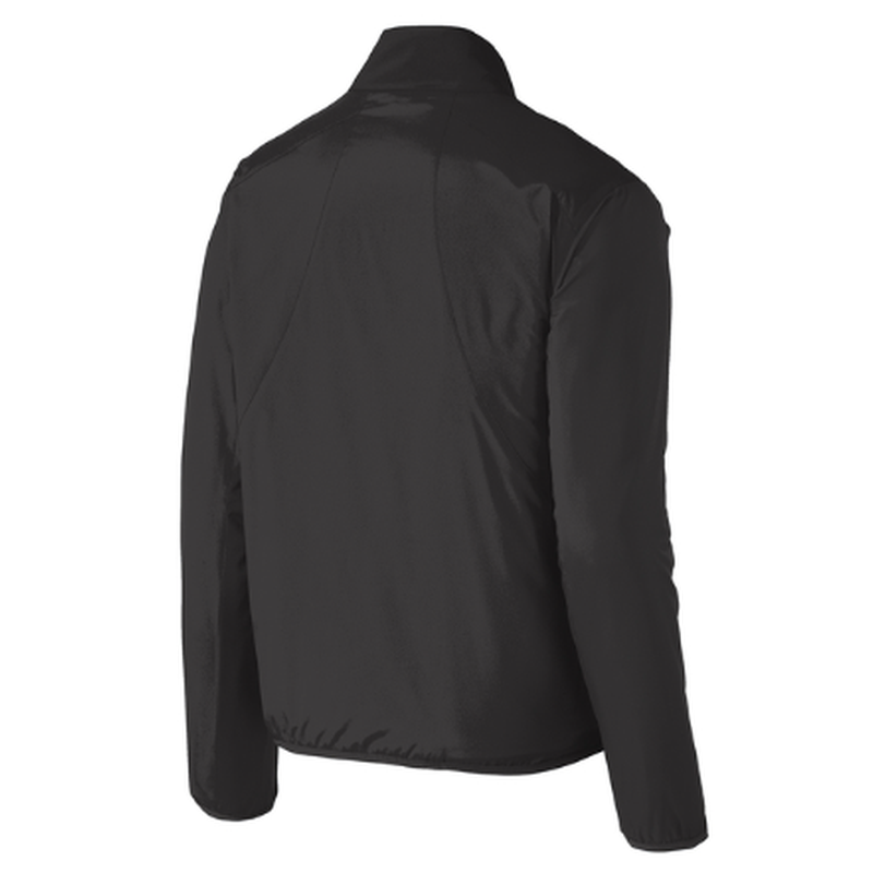 FIT Port Authority® Zephyr Full-Zip Jacket - Black