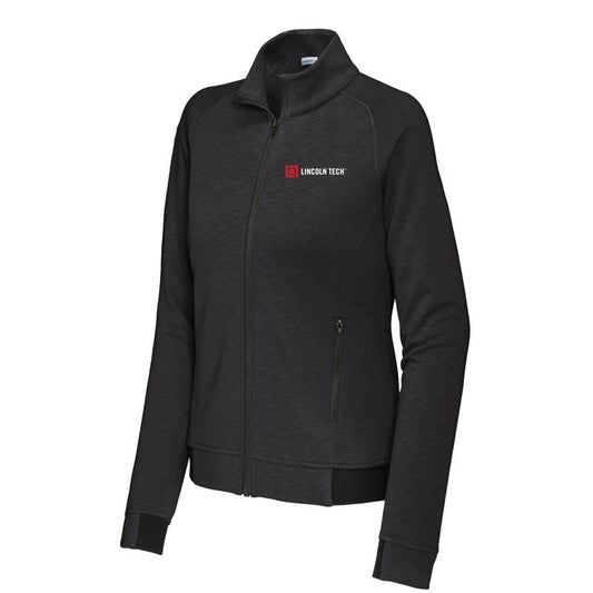 LINCOLN TECH Sport-Tek® Ladies Strive Full-Zip - Black