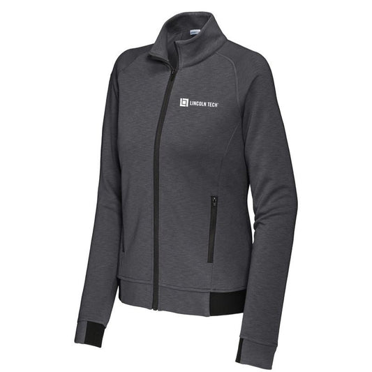 LINCOLN TECH Sport-Tek® Ladies Strive Full-Zip - Graphite