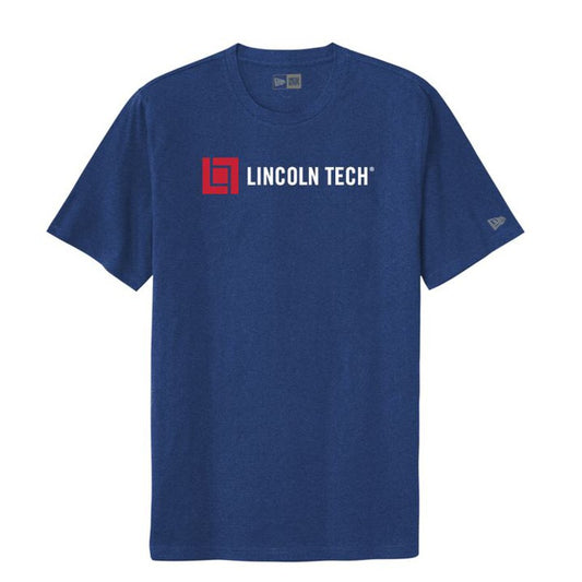 LINCOLN TECH MEN'S New Era ® Tri-Blend Tee - Royal