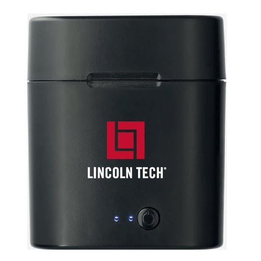 LINCOLN TECH Bawl True Wireless Auto Pair Earbuds and Power Case - Black