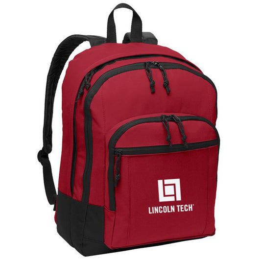 LINCOLN TECH VBasic Backpack - Red